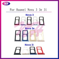 For Huawei Nova 3 3e 3i Sim Card Slot Tray Holder Sim Card Reader Socket