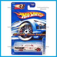 Hot Wheels [VINTAGE] 1957 Cadillac Eldorado Brougham HW 2005 Mainline White Colour Police Tampo Gene
