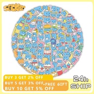 103pcs Anime Bugcat Capoo Cute Sticker Water Bottle Notebook Waterproof Decoration Stickers Toy