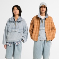 TIMBERLAND | 2026 Tokyo Design Limited Series Light Blue Pullover Windproof Jacket Cotton Jacket|0YH