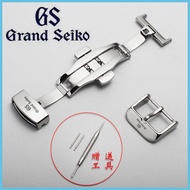 Crown Blue Lion Watch Buckle GS Grand Seiko SBGA407 SBGA435 Mens Watch Strap Buckle Butterfly Buckle