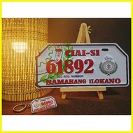 ▧ ✿ ✲ CIASI PLATE WITH FREE KEYCHAIN