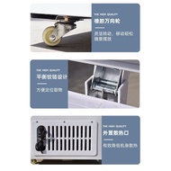 Commercial Horizontal Freezer Large Capacity Freezer Refrigerator Double Temperature Refrigerated Freezer Home Supermarket Ice Cream Freezer