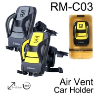 Original Remax-C03 360 Rotating Air Vent Car Holderriginal Remax-C03 360 Rotating Air Vent Car Holde