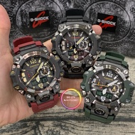ASIA SET 100% ORIGINAL CASIO G-SHOCK MUDMASTER GWG-B1000-1A4 RED MAROON
