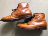Alden Indy boots whiskey color calf