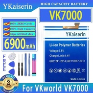 6900Mah Stable For Vkworld VK7000 4G Lte IP68 Mobile Phone Battery Safe