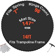 VEVOR Replacement Trampoline Mat, Jumping Mat Fits 12/13/14/15 ft Frame, Universal Jumping Round Tra