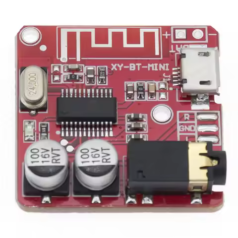 1-10pcs Bluetooth 5.0 Audio Receiver Board MP3 Lossless Decoder Wireless Stereo Music Module 3.7-5V