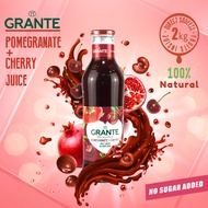 8 Bottles - Pomegranate and Cherry Grante Juice - Jus Delima dan Ceri - 750ml - 100% Natural