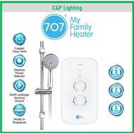 707 Protek Electric Instant Shower Heater w/ Shower Head Set