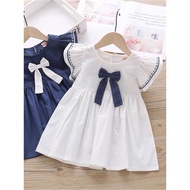 2022 Girls Kids princess dress mini Short dress Student uniform costume Baju Kanak