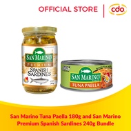 SAN MARINO Premium Spanish Sardines 240g and Tuna Paella 180g Bundle