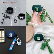 For Bowers&Wilkins Pi8 Case Cartoon Funny Silicone Wireless Earphone Protect Cover for Bowers Wilkin