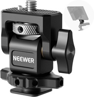 NEEWER Camera Monitor Mount with Cold Shoe, Anti Twist 1/4" Screw for 5" & 7" Field Monitor Compatib
