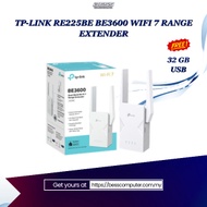 TP-LINK RE225BE BE3600 WIFI 7 RANGE EXTENDER