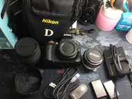 Nikon d5200 + sigma 18-200mm +Nikkor-s auto 50mm F1.4