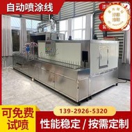 矽膠外殼自動噴油線UV自動噴塗設備塑膠自動噴漆線門把手噴漆線