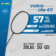 【FRAME ONLY】 YONEX Voltric Lite 47i (Graphite) Badminton Racket - 5UG5 Max Tension 30LBS | Slightly Head Heavy Racket