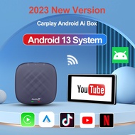 Carlinkit แอนดรอยด์13 Caja Carplay Ai Qualcomm 6125 Qcm6125 Caja Androide Tbox V4 Plus