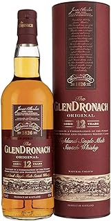 GlenDronach Original 12 Year Old Single Malt Scotch Whiskey 700mL @ 43% abv