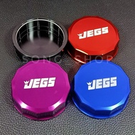 ( Promotion+++) คุ้มที่สุด ฝาครอบกระปุกน้ำมันเบรค JEGS งานอลูมิเนียมอย่างดี สีดำ ราคาดี น้ำมัน เบรค 