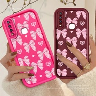 Pink Bow Love Phone Case For VIVO Y17 Y11 Y15 Y12 Y12i Y3S 1901 1902 1904 Y17S Y16 Y15S Y15A Y01 Y9S