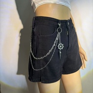 Cool Hip-Hop Waist Chain, Unique Versatile Waist Chain, Trendy Hip-Hop Pants Chain Accessory
