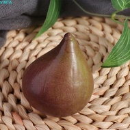 VINTA Simulation Fig Ornament, Funny Mini Artificial Fig, Food Model Lifelike Handicrafts Fake Fruit