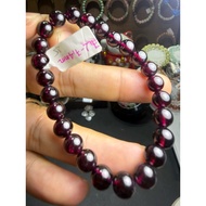 (A6)(7,2-7,4mm)Purple Granet bracelet in size 7,2-7,4mm