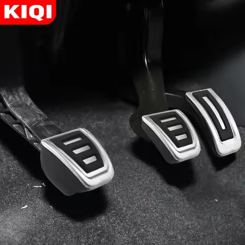 Stainless Steel Car Pedals for Volkswagen VW Golf 3 4 Polo 9N3 SKODA Octavia SEAT Ibiza Fabia Audi A