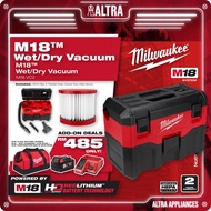 MILWAUKEE M18 Wet / Dry Vacuum - M18 VC2