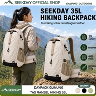 SEEKDAY Mountain Daypack Hiking Backpack 35L Backpack Outdoor Waterproof Aesthetic Campus