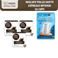 [Carton] NESCAFE DOLCE GUSTO Espresso Intenso Coffee Capsules (16 servings)