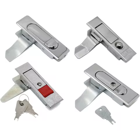 Plane LoPush Button MS509 Handle Panel Door Locks MS503 Electrical Cabinet Box Lock MS603 Furniture 