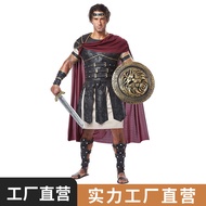 [cos Costume Male] Spartan Warrior Costume Halloween Costume Halloween cos Costume Performance Costu