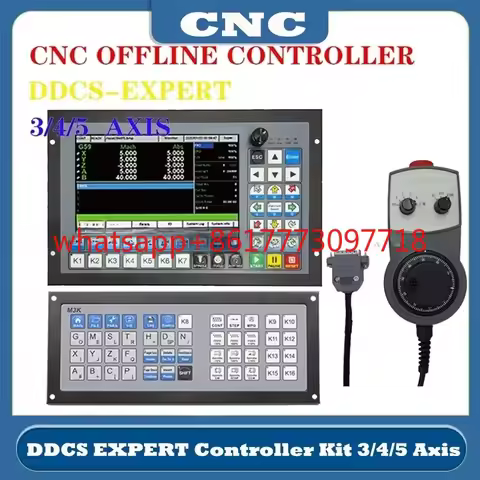 DDCS EXPERT M350 3axis 4axis 5axis 1mhz ATC G-code CNC controller engraving milling machine system r