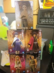 日版 鬼滅 鬼滅之刃 小時候無慘 鬼王，戀柱 甘露寺 蜜璃，DXF 音柱異色，富岡義勇 水柱，栗花落香奈乎 原色 蟲柱