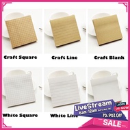 80 Pages Minimalist Simple Sticky Notes Craft Paper Cute Stationery Journal Free Gift Murah Borong F
