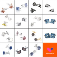 【YearnWear】 French Cufflinks / Square Cufflinks / Round Cufflinks / Ball Cufflinks