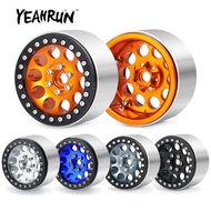 Yeahrun 1/2/4Pcs Metal Beadlock 2.2 Inch Wheel Rims Hubs