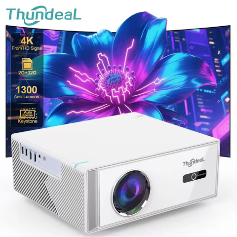 ThundeaL TD95W Portable Projector Full HD 1080P Home Cinema Theater 2G 32G Android WiFi Beam Mini 3D