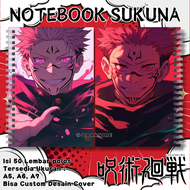 NOTE BOOK ANIME SUKUNA ITADORI JUJUTSU KAISEN / NOTEBOOK ANIME SUKUNA ITADORI JUJUTSU KAISEN / ANIME