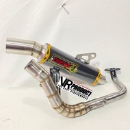 KNALPOT RACING DAENG SAI4 KARBON INLET 38mm/50mm BEAT MIO VARIO SCOOPY X RIDE NMAX DLL