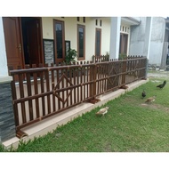 Multifunctional bamboo terrace fence, size 70x40cm, 70x50cm, 100x40cm,/ 100x50cm