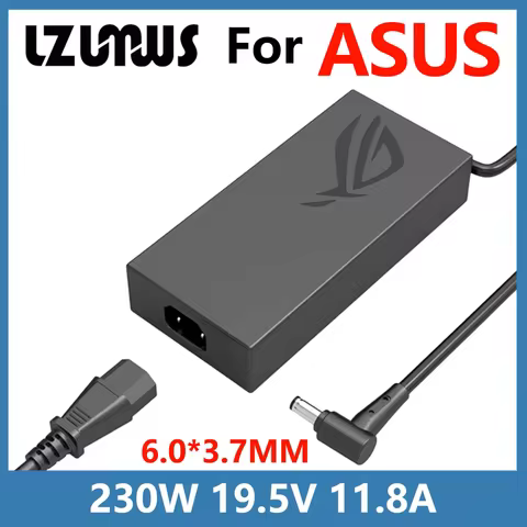 19.5V 11.8A 230W 6.0*3.7mm Charger AC Notebook Laptop Adapter for ASUS ROG GM501GS GX501 GX501V GX50