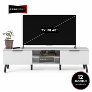 EsseHome TV Cabinet 3ft 6ft 180CM Living Room TV Console Kabinet TV Rak TV Laci 6 Kaki 3 Kaki