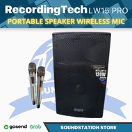 RECORDING TECH RT-LW15 PRO 15 Inch, 200watt Portable Speaker | Ampli