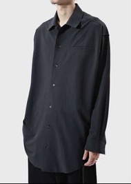 professor e 18AW-PE-LSH-01 海軍藍 50 不收邊襯衫