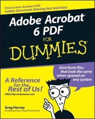 Adobe Acrobat 6 PDF For Dummies by Greg Harvey (US edition, paperback)